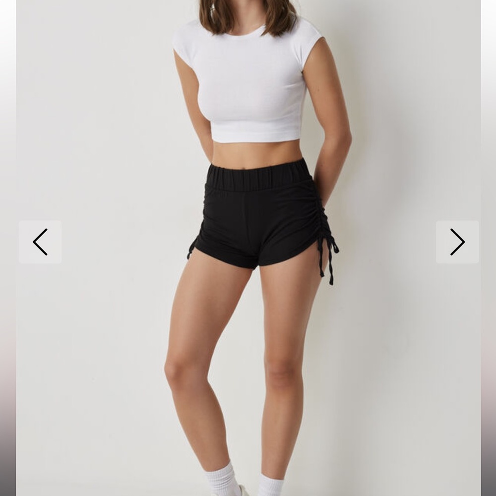 Ardene Super Soft Ruched Shorts, Size S